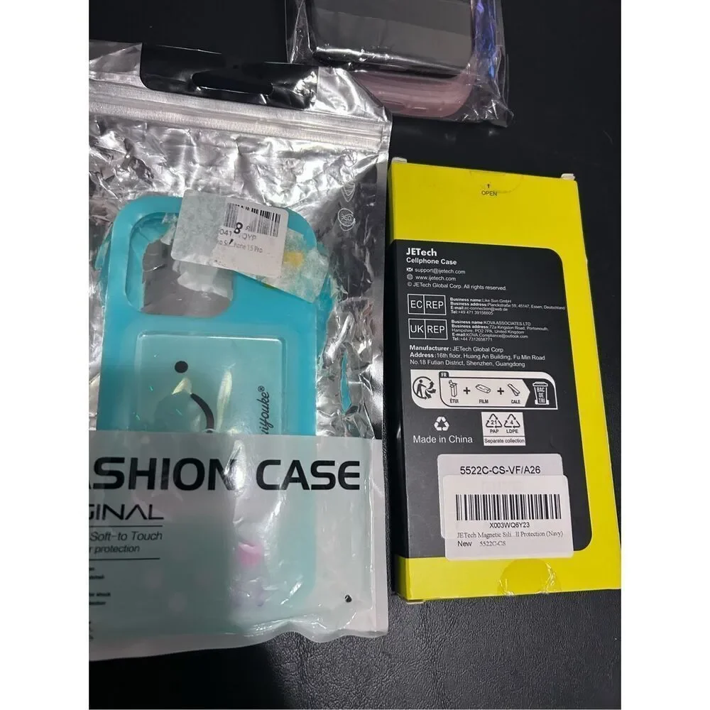 IPhone 15 Pro Cell Phone Cases Covers Lot of 6 iPhone 15 Pro Cases Only All New